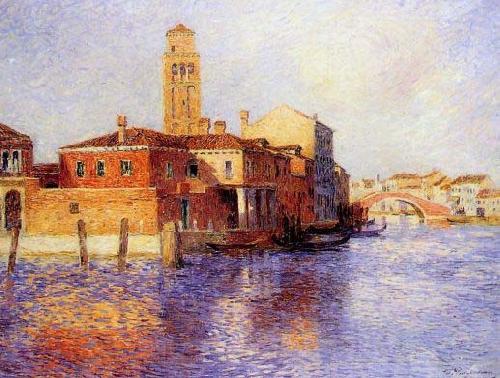 unknow artist View of Venice Germany oil painting art